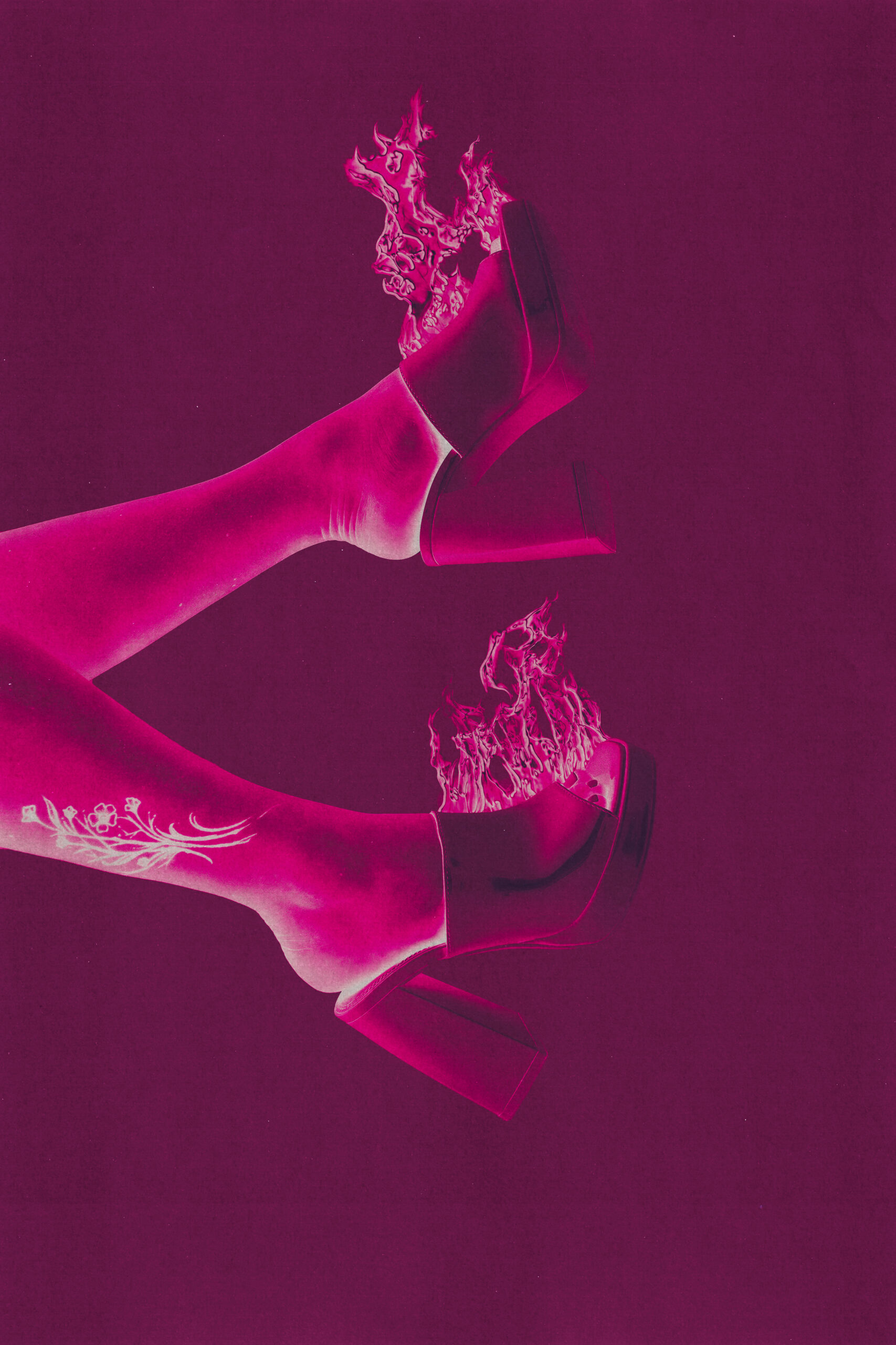 Experiment paars 2 texture